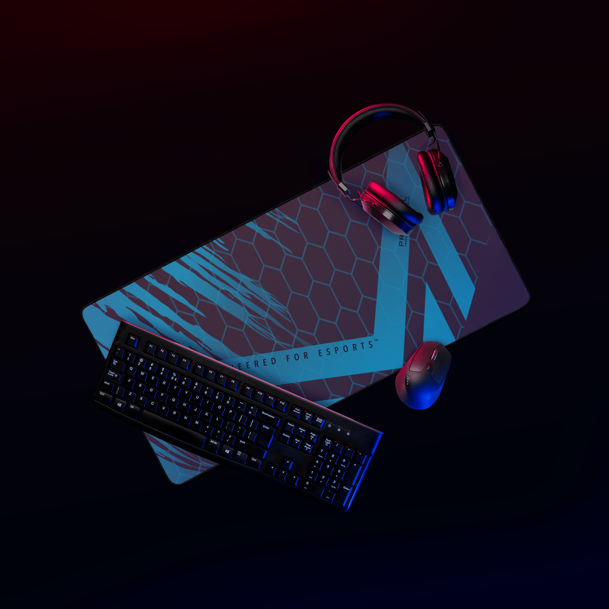Lumina Collection III' Gaming Desk Mat