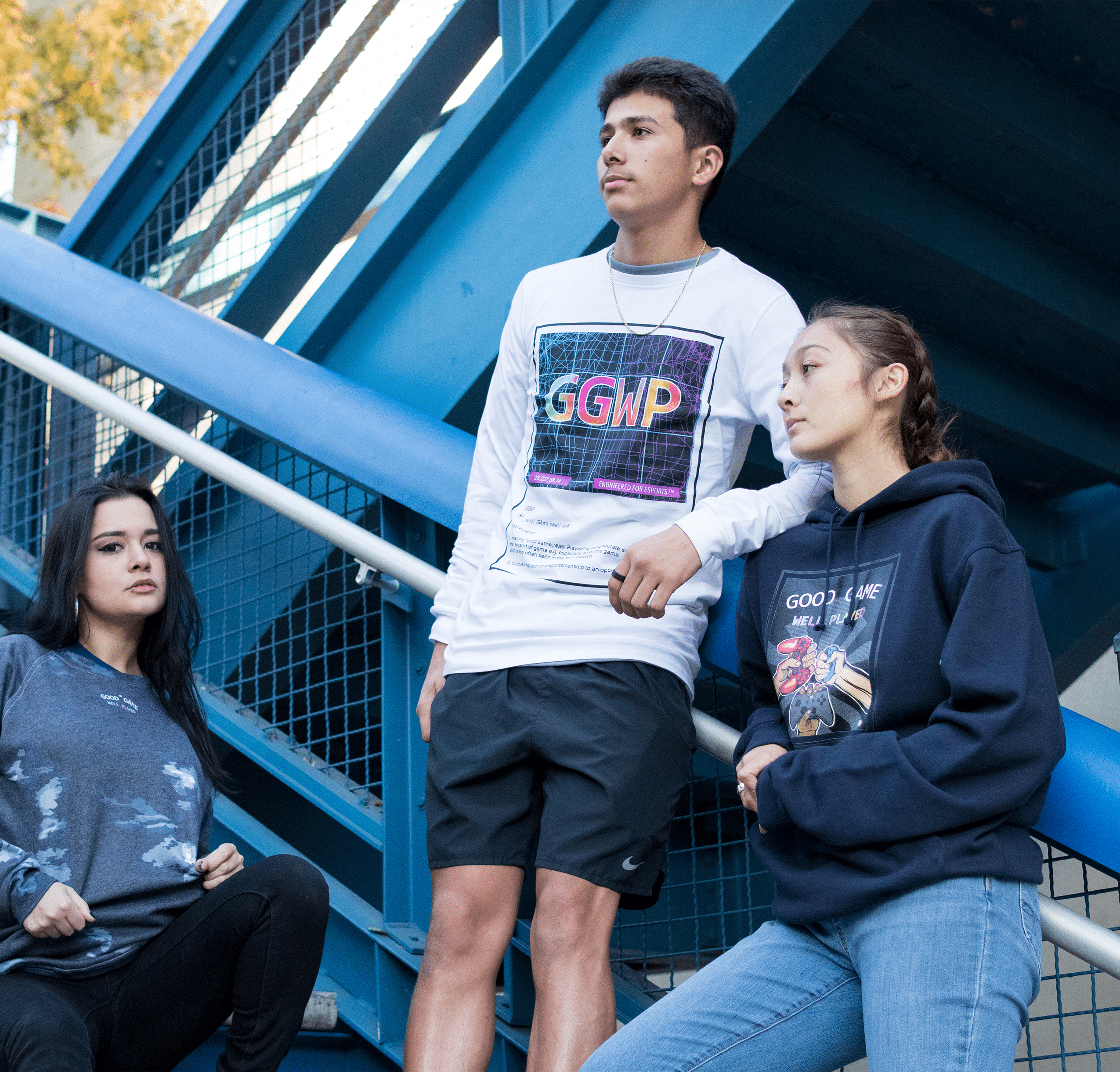 GGWP Definition Long Sleeve Crew Tee