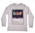 GGWP "Definition" Grey Long Sleeve Crew Tee