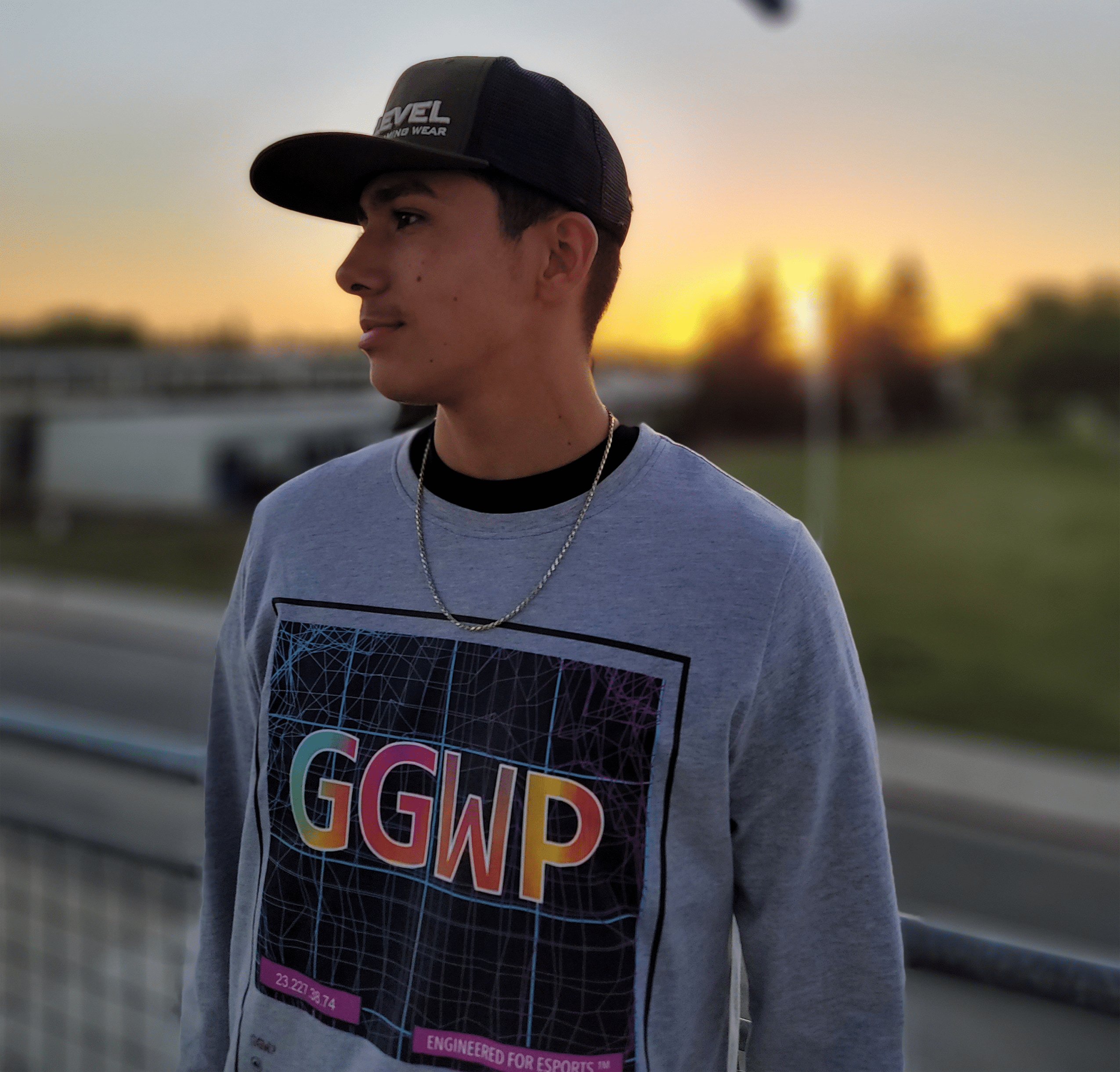 GGWP Definition Grey Long Sleeve Crew Tee