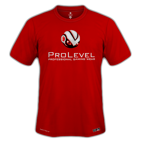 Esports Prolevel Prime Red Training Shirt - Prolevel | Professional Gaming Wear®